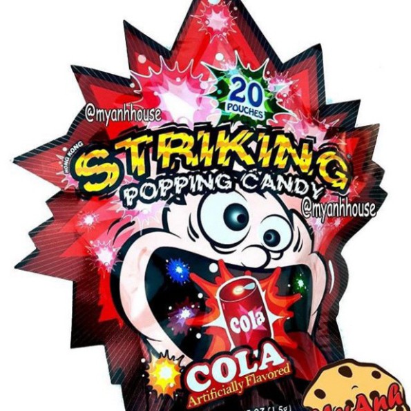 Hàng có sẵn Hàng có sẵn Kẹo Nổ Striking Popping Candy