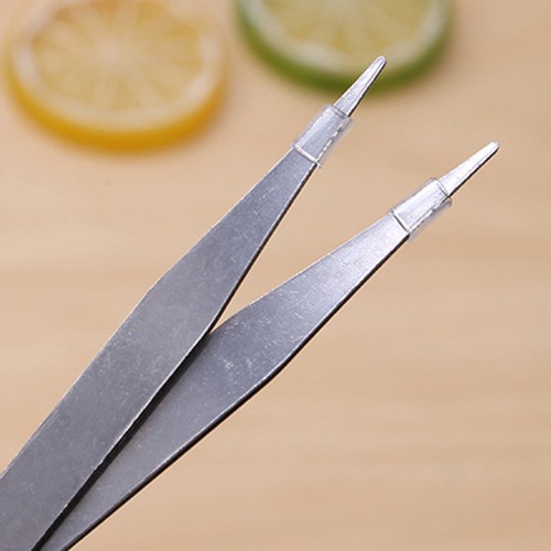 Nhíp gắp đá nail, dụng cụ gắp đá đính móng inox cao cấp
