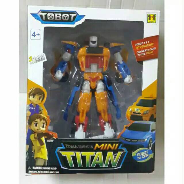 Mô hình đồ chơi nhân vật tobot Titan X And tobot Y