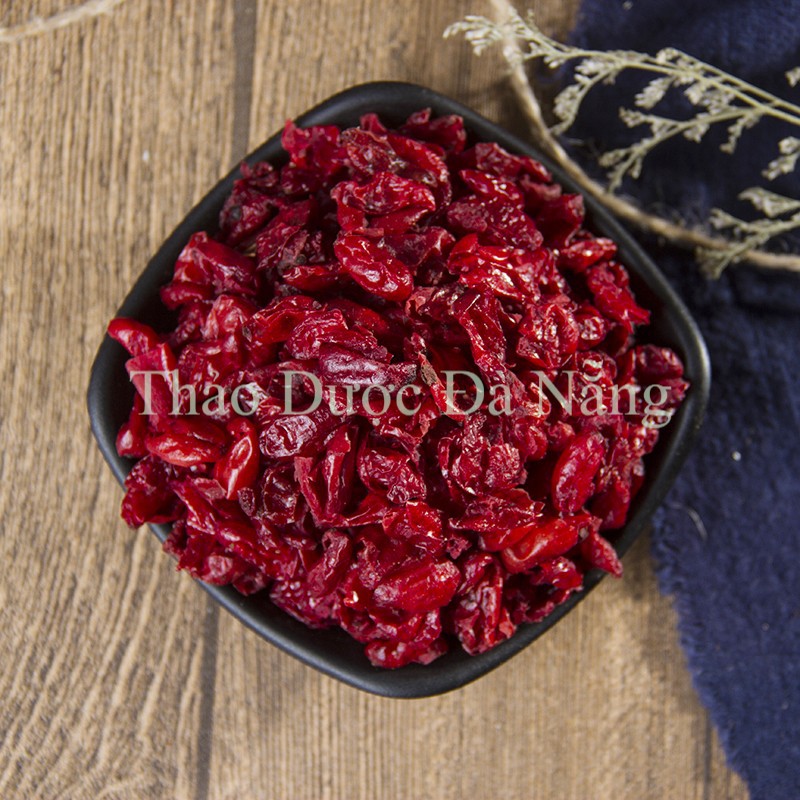 Sơn Thù  đỏ đẹp đã tách bỏ hạt 100 gram.