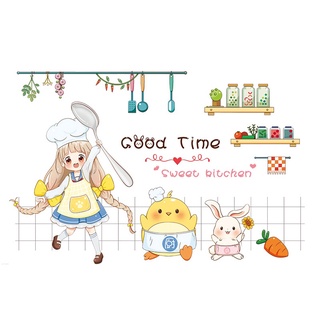 Giấy dán tường bếp cách nhiệt chống dầu mỡ, chịu nhiệt - decal dán bếp 3d họa tiết