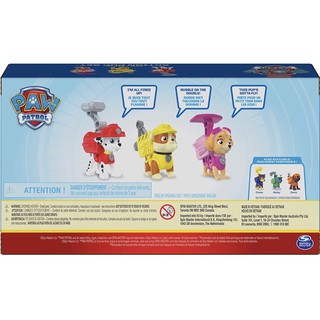Hộp 3 chó cứu hộ Skye-Mashall-Rubble (full box)