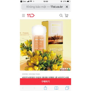 Refresh vitamin Shower Filter
