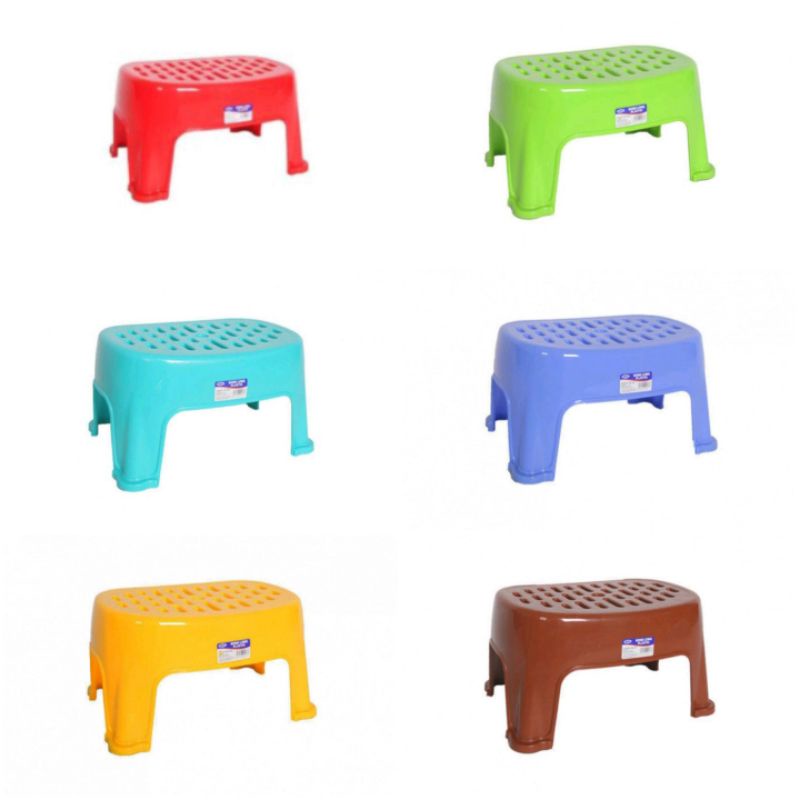 #Chạy doanh số# Ghế thấp mini oval Duy Tân - đẩu xổm bầu Song Long, ghế thấp ngồi tắm giặt, nấu cơm - nhựa bóng đẹp sịn