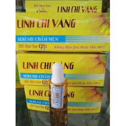 SERUM CHẤM MỤN Linh Chi Vàng 10g