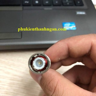 Jack bnc f5 camera - lõi đồng mạ bạc