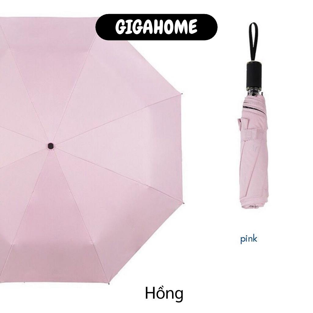 Dù Đi Mưa GIGAHOME Ô Gấp Gọn 4 Lớp Không Thấm Nước, Chống Nắng, Chống Tia UV Nhỏ Gọn 7291