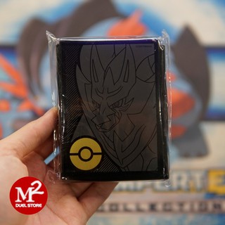 Bọc bài Standard size Pokemon Sword & Shield Zamazenta - 65 cái - Lấy từ hộp Pokemon TCG Ultra Premium Box