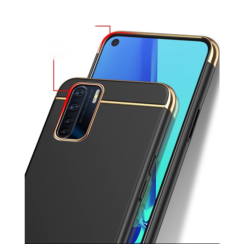 ỐP LƯNG 3 MẢNH CHO OPPO RENO 5 CAO CẤP