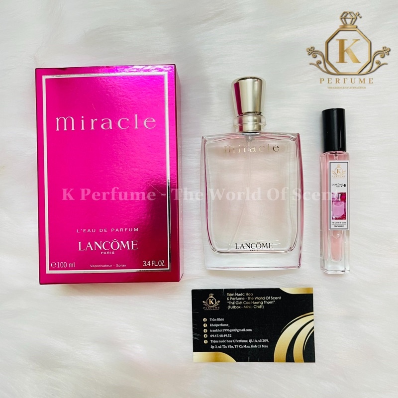 [K Perfume Chính Hãng] Nước Hoa Nữ Lancome Miracle