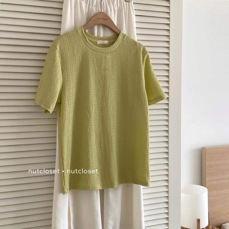 [Mã 2611THTRANG100K hoàn 10% xu đơn 99K] Áo phông nhăn _ A0134
