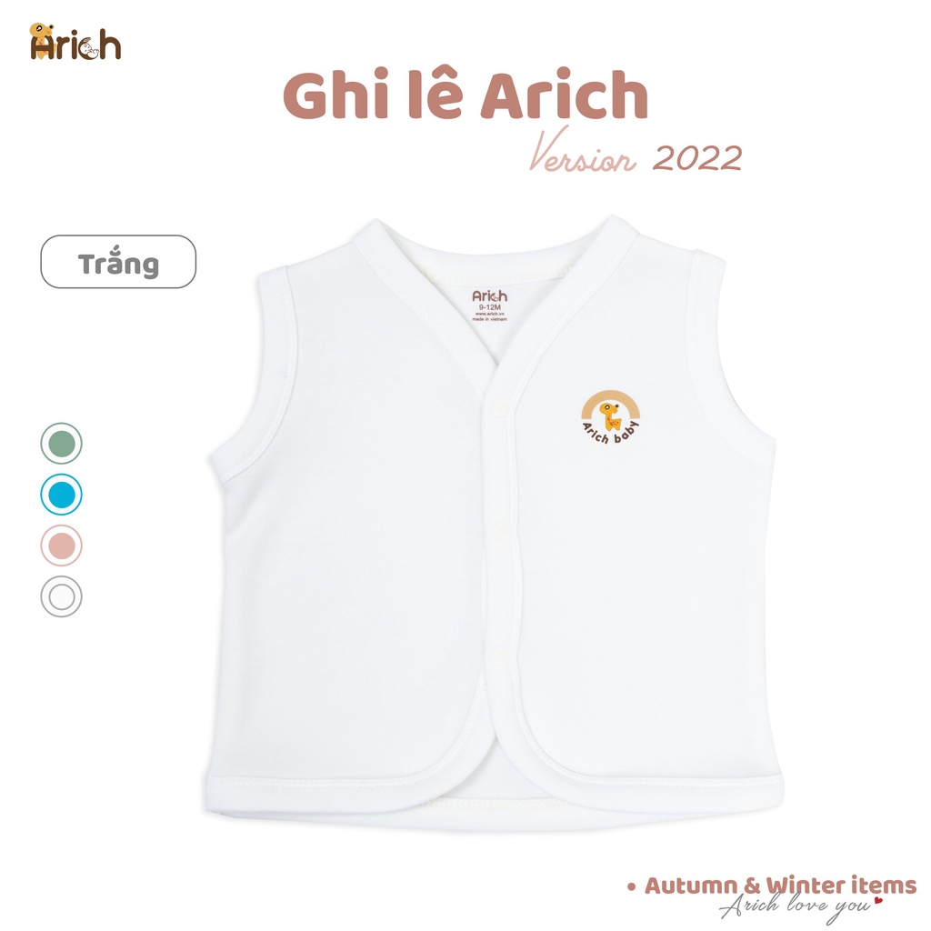 Áo Ghi lê Arich Mẫu Mỡi (6 Thang đến 6 Tuổi)