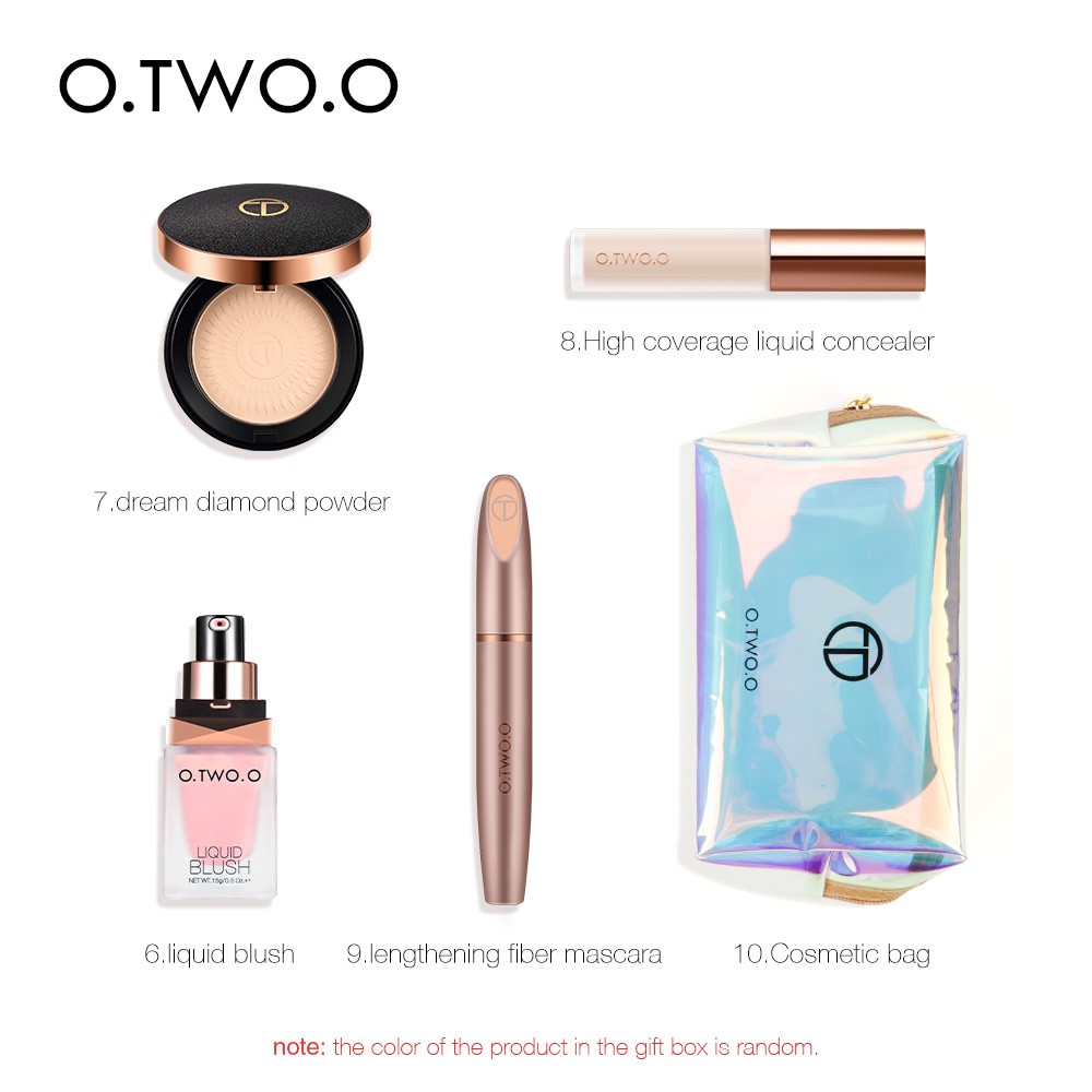 Set 10 Dụng Cụ Trang Điểm Khuôn Mặt O.TWO.O Chất Lượng Cao Tiện Lợi 350g | BigBuy360 - bigbuy360.vn