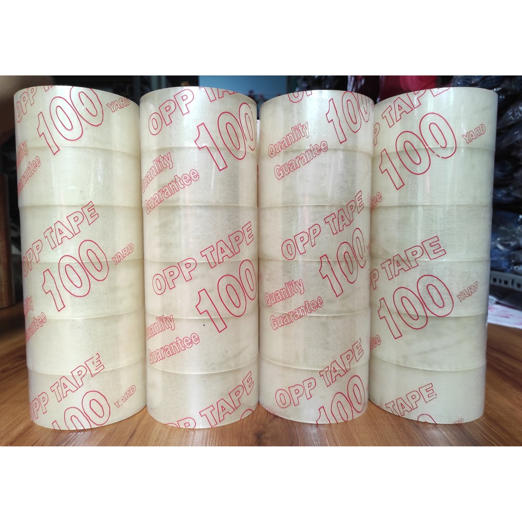 1 Cây Băng Keo Loại 100 Yard , 4.8cm ( Hơn 1 Kg)