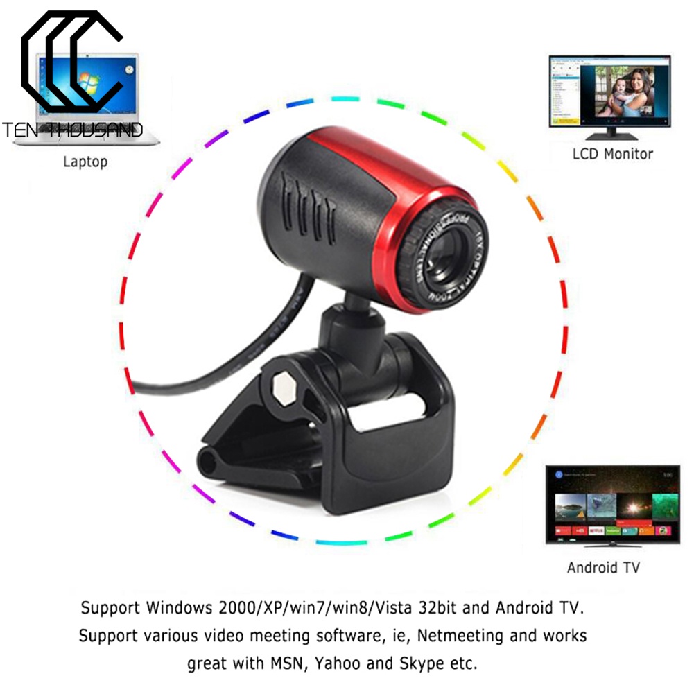 Webcam USB HD 720P có micro cho laptop | BigBuy360 - bigbuy360.vn