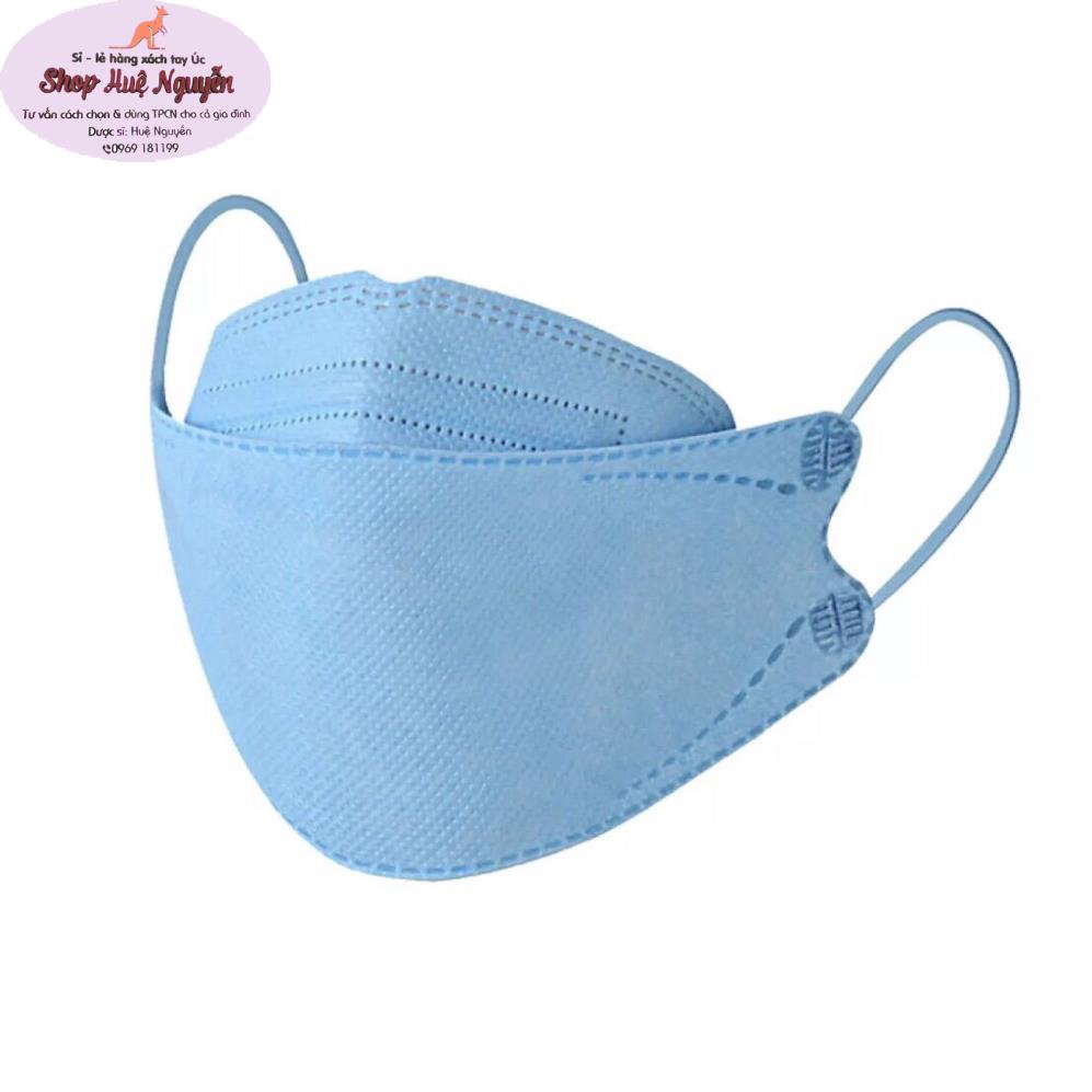 Khẩu trang y tế  Ami Mask KF94 4D túi 10 cái, khẩu trang cá 4 lớp dầy đẹp, ôm mặt quai chắc chắn, giao đúng màu khi đặt