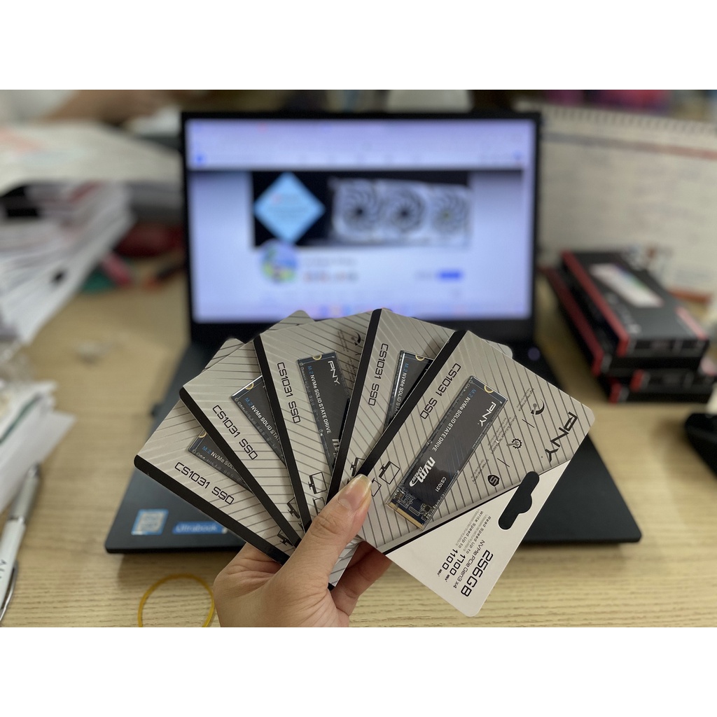 SSD PNY CS1031 M.2 PCIe Gen3 x4 NVMe 256GB, new, bh chính hãng 36 tháng