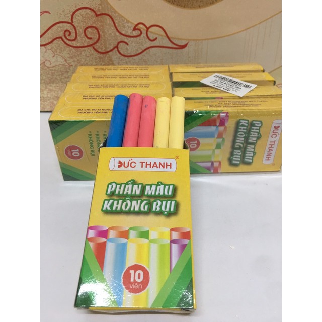 Phấn Màu Đức Thanh - Phấn Không Bụi - 1 hộp