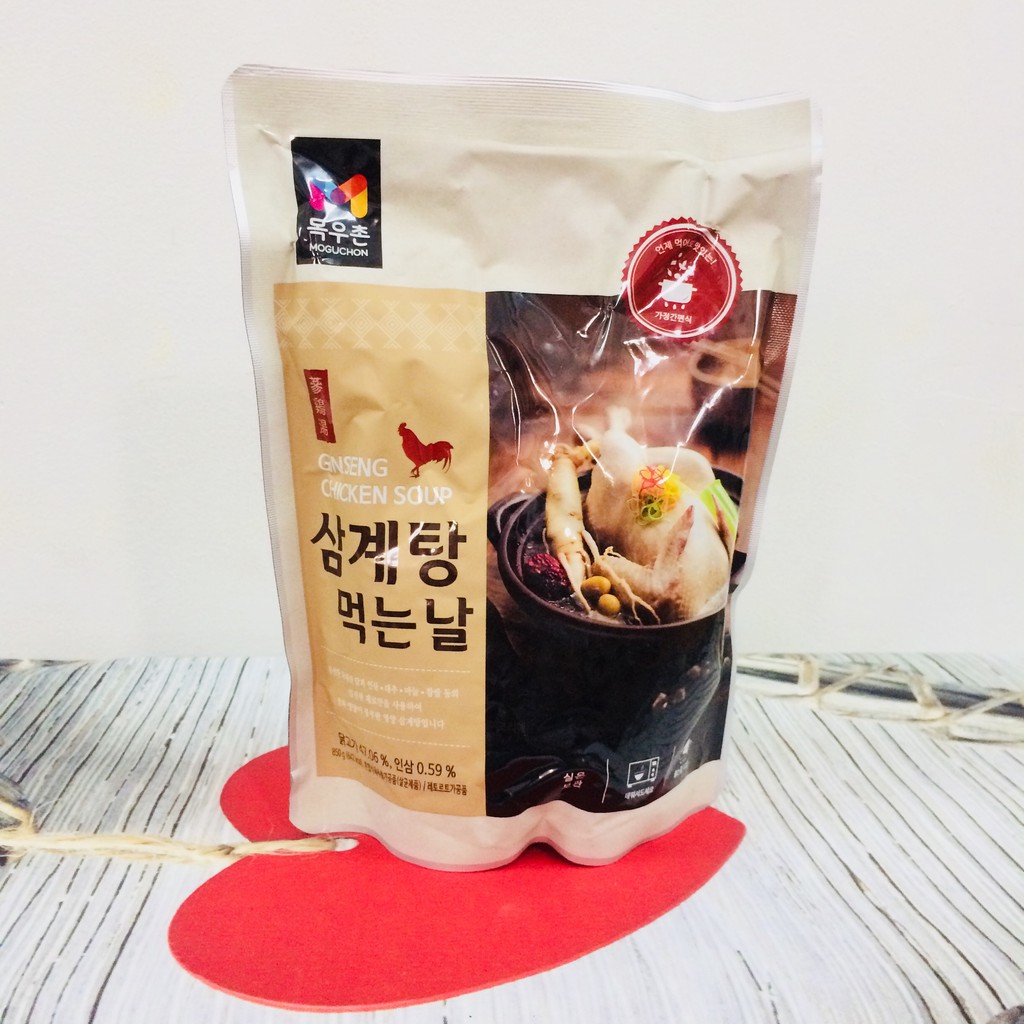 GÀ TẦN SÂM HÀN QUỐC GÓI 850G