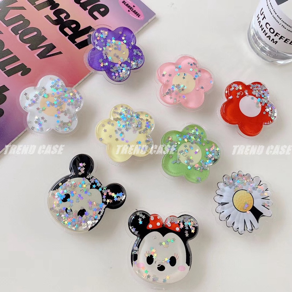 Giá Đỡ Điện Thoại Hình Chuột Mickey / Minnie Đáng Yêu