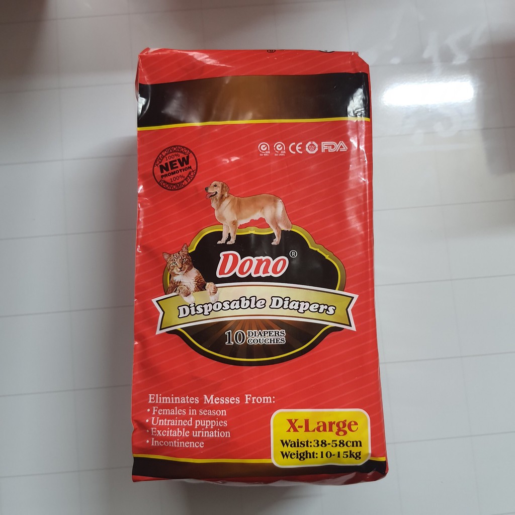[Giá Rẻ] Bỉm Chó Mèo Đực DONO - Bỉm Chó Mèo DREAMPET