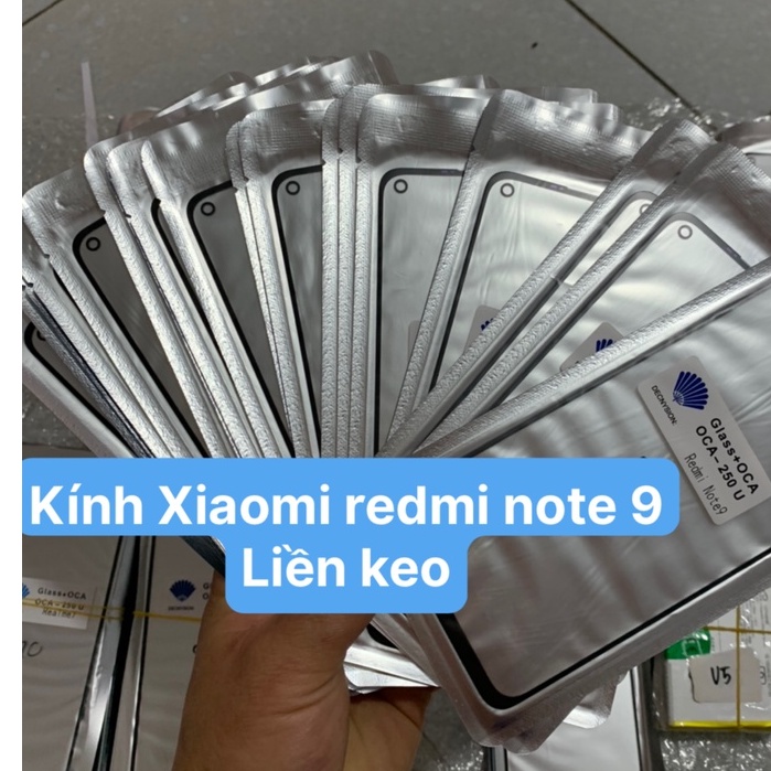 Kính liền keo điện thoại Xiaomi redmi note 9