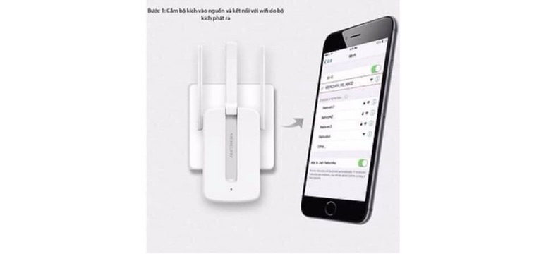 [Freeship từ 50k] Bộ Kích Sóng Wifi Mercury MW310RE 3 Râu - Bảo hành 3 năm | BigBuy360 - bigbuy360.vn