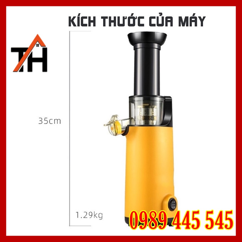 Máy Ép Chậm  - Máy Ép Trái Cây Rau Củ Quả - Nhỏ Gọn Tiện Lợi Phù Hợp Cho Hộ Gia Đình