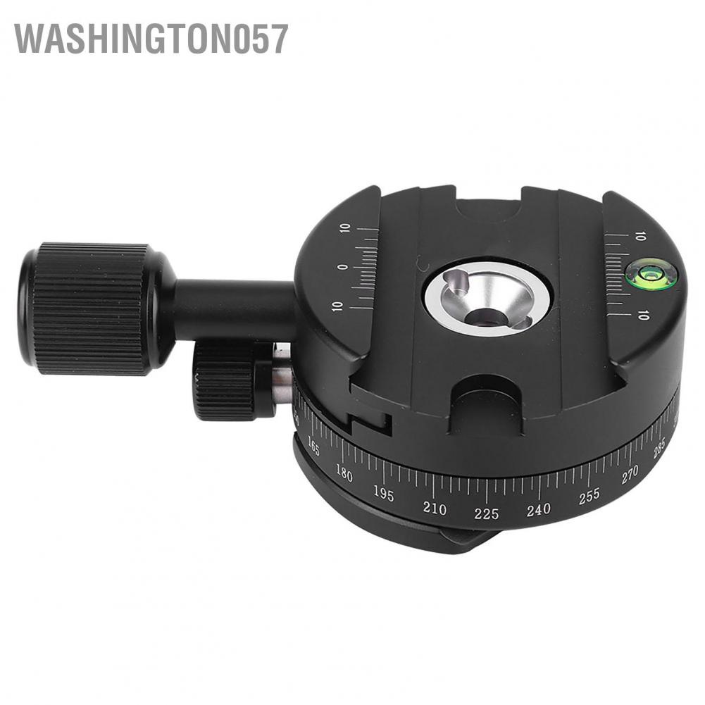 Có thể bán buôn Đầu chân máy toàn cảnh xoay 360° bằng hợp kim nhôm QJ‑01 có mức tỷ lệ cho kẹp Arca Swiss Washington057 Hàng giao ngay