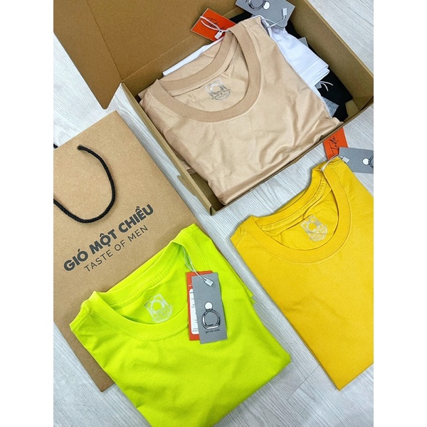 Áo thun body vải lạnh 100% cotton 4 chiều khử mùi cao cấp chống nhăn Gió một chiều