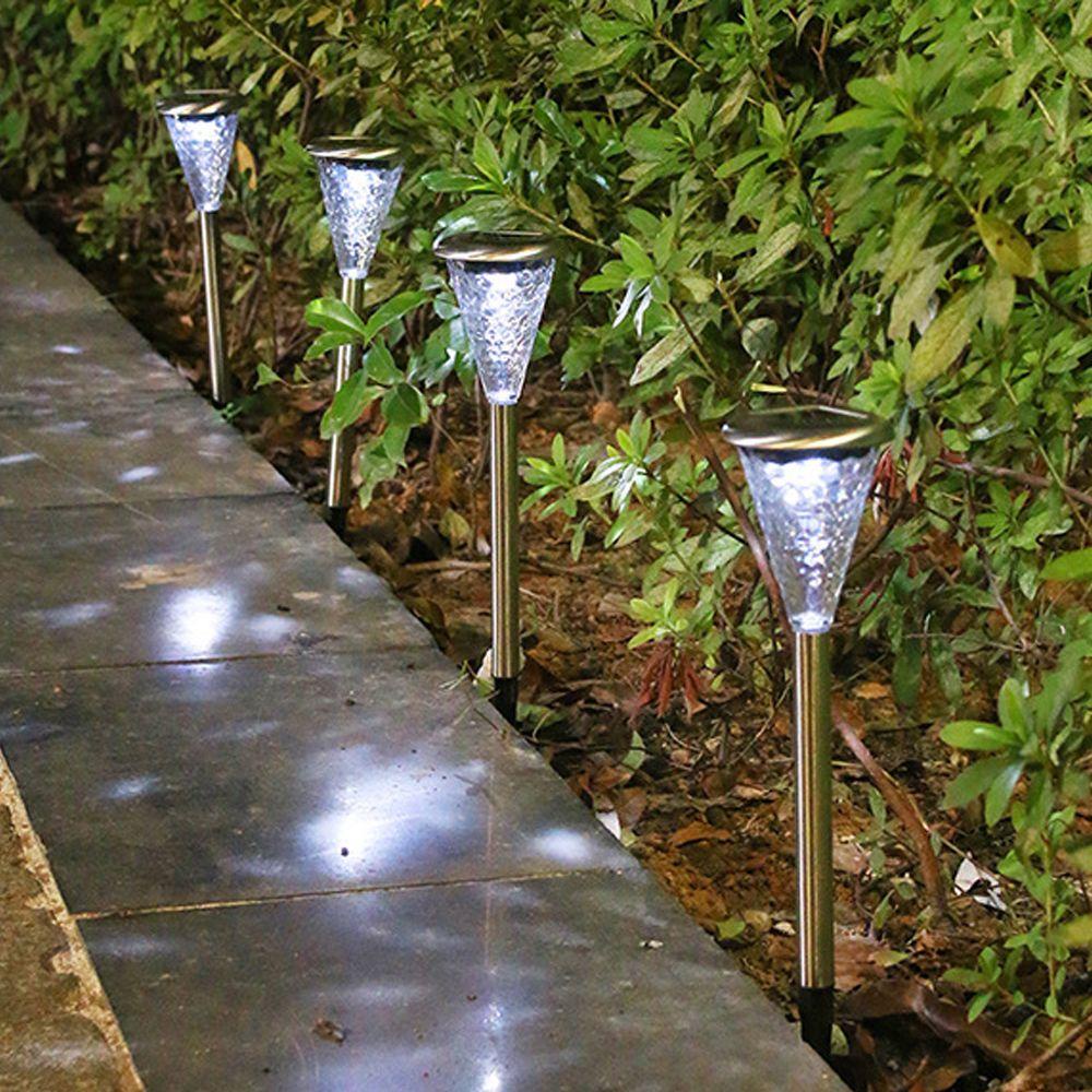 GOGOUP Đèn LED Năng Lượng Mặt Trời Chống Thấm Nước Cho Lối Đi