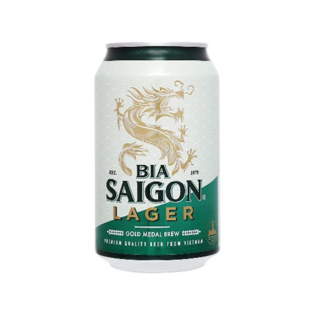 1 lon bia sài gòn 330ml- hàng date mới - ảnh sản phẩm 1