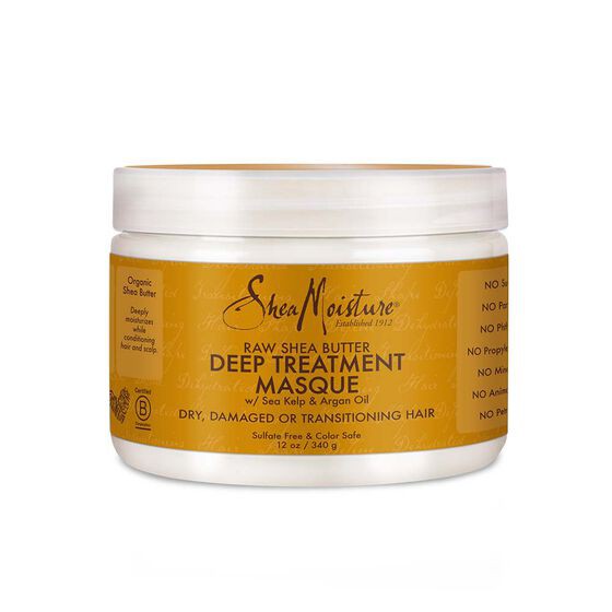 MẶT NẠ Ủ TÓC SHEAMOISTURE RAW SHEA BUTTER DEEP TREATMENT MASQUE