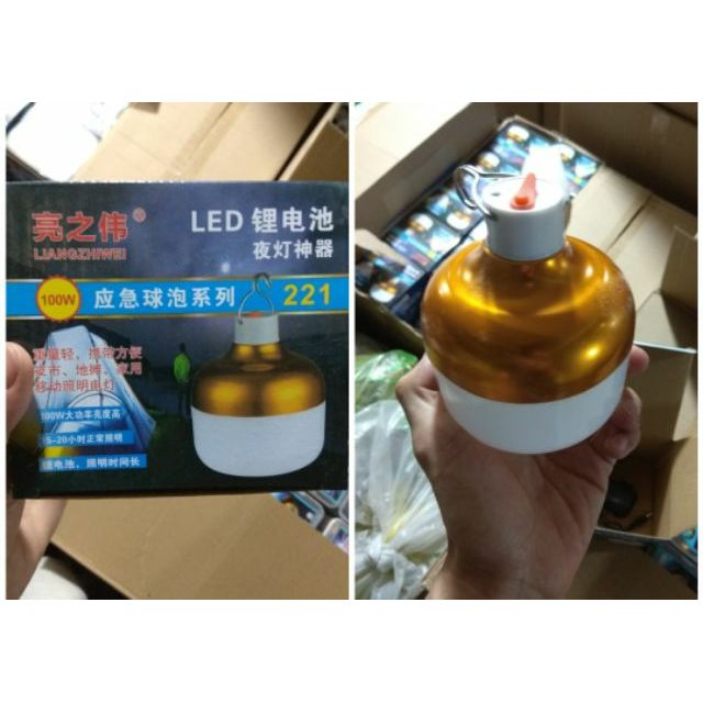 Bóng tích điện 100w led
