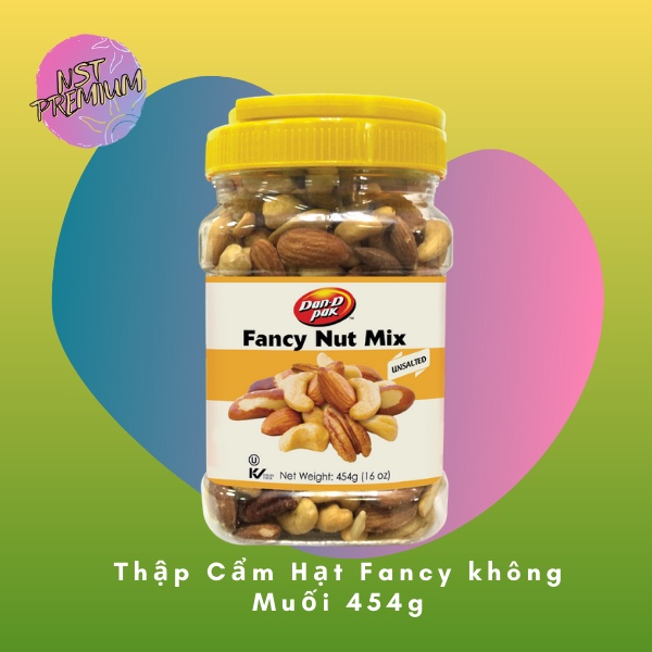Fancy Nut Mix 454g thập cẩm hạt không muối