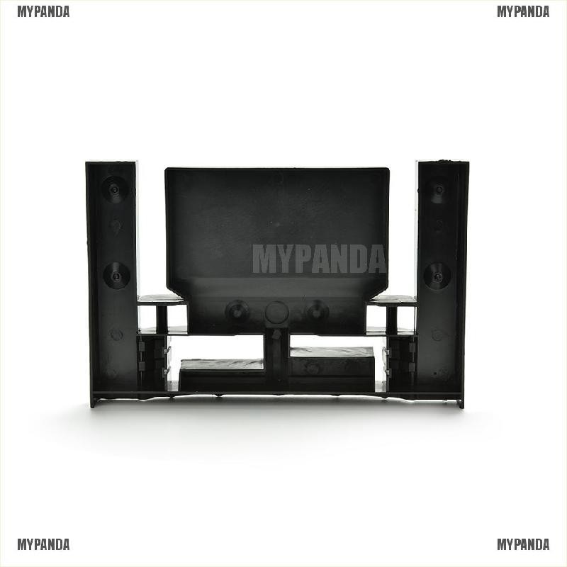 Set tủ tv mini hi-fi tỉ lệ 1:6 trang trí nội thất cho nhà búp bê