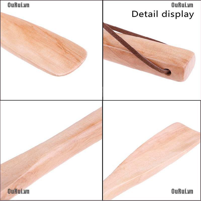 Dụng Cụ Hỗ Trợ Mang Giày Bằng Gỗ Chất Lượng Cao