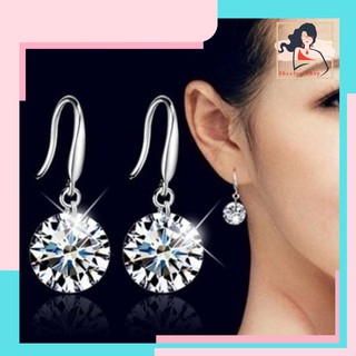 Bông tai móc câu lấp lánh SPE-EH012