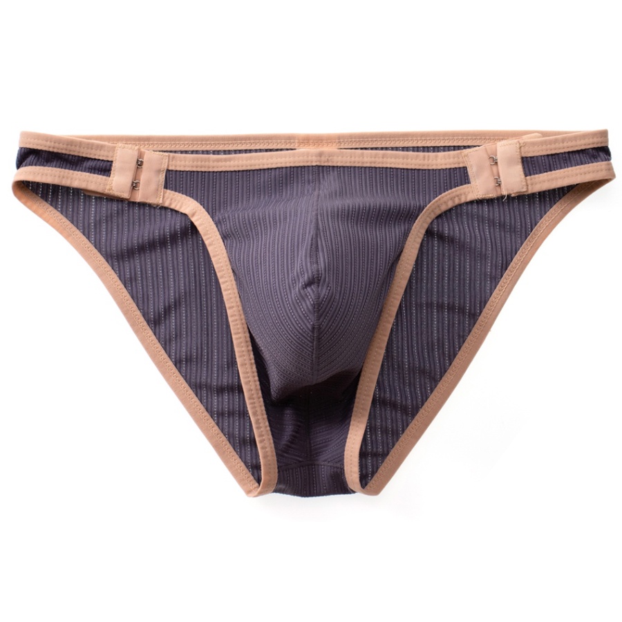 Quần Lót Mềm Mại Lưng Thấp Màu Trơn Thoáng Khí Nhanh Khô Có Thể Điều Chỉnh Kích Thước Cho Nam