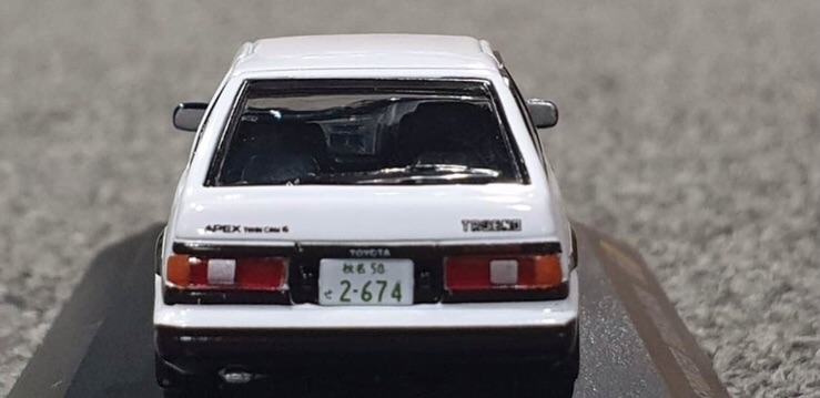 Mẫu Xe Mô Hình Toyota Sprinter Trueno (AE86) 1/64 kyosho