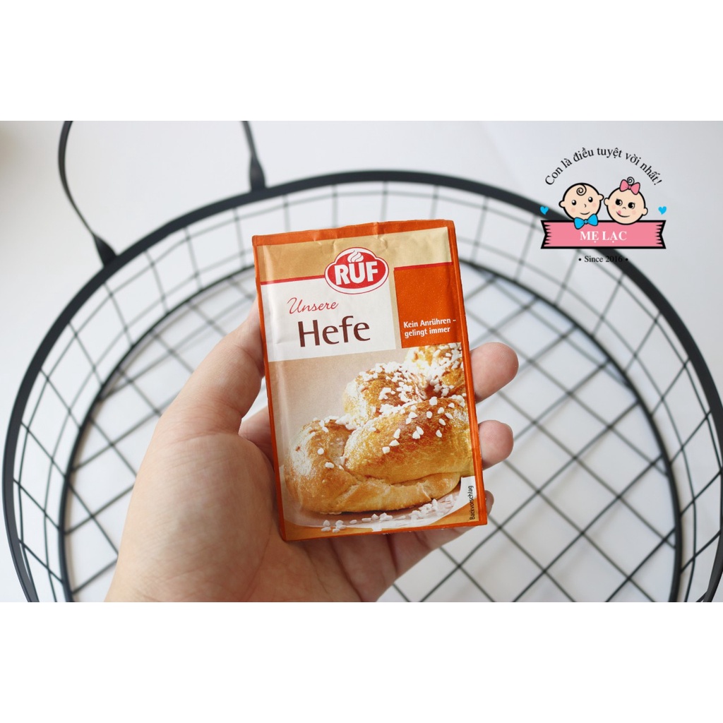 [RUF] Men nở hữu cơ làm bánh cho bé ăn dặm, dùng cho các công thức bánh mì và bánh bao