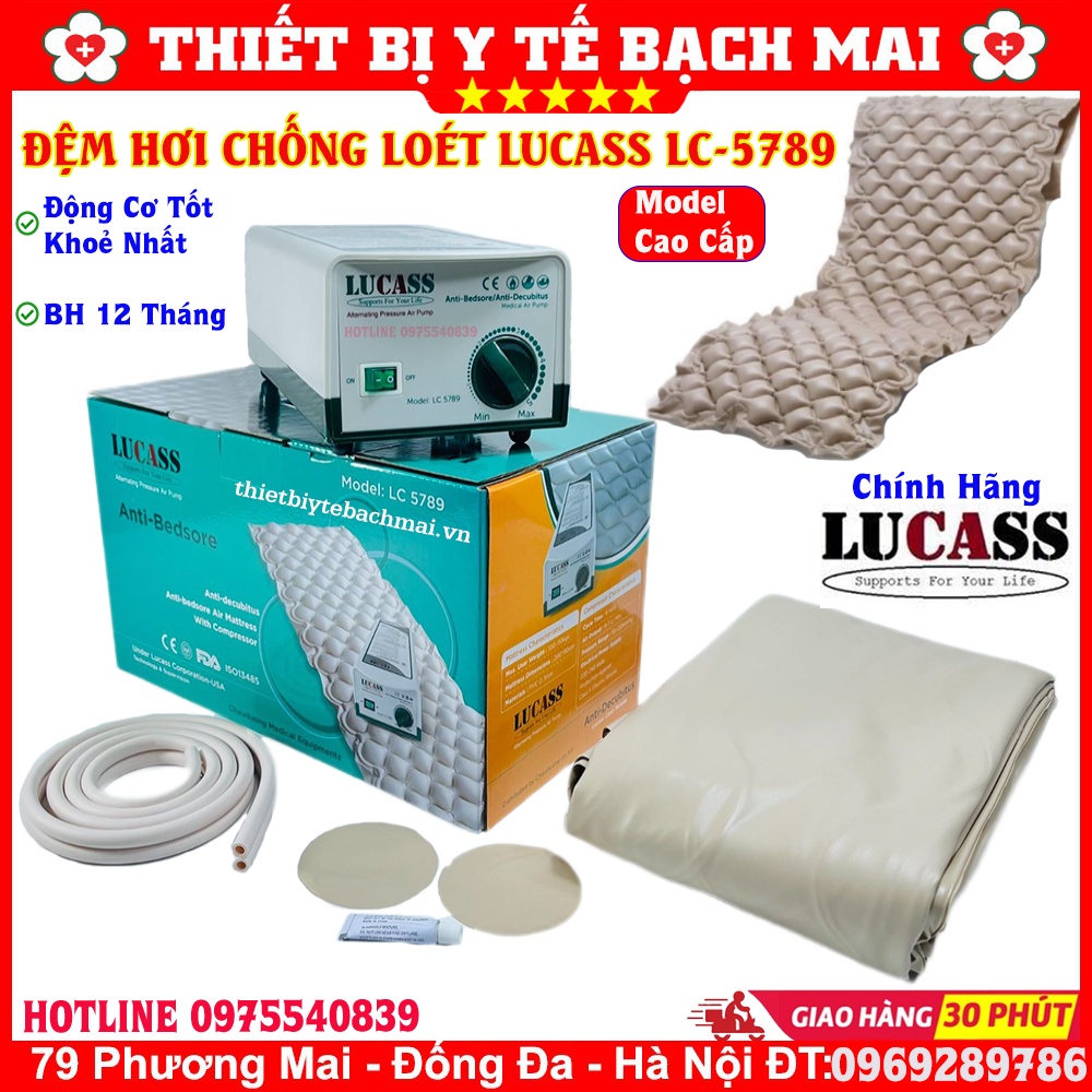 Đệm Hơi Chống Loét LUCASS LC-5789 [Hàng Cao Cấp]