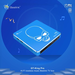 Android TV Box Beelink GT-King Pro , Amlogic S922X-H , Hi-Fi Lossless , Dolby Audio DTS Listen , 4GB DDR4+64GB EMMC