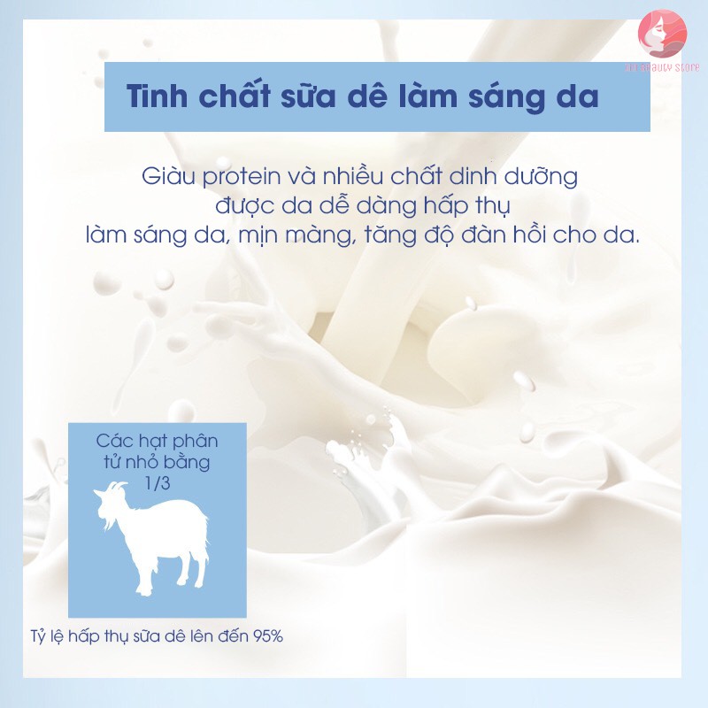 [Dưỡng da] Mặt nạ cổ từ sữa dê - cải thiện nếp nhăn vùng cổ, vết chân chim, nâng cơ và săn chắc | BigBuy360 - bigbuy360.vn
