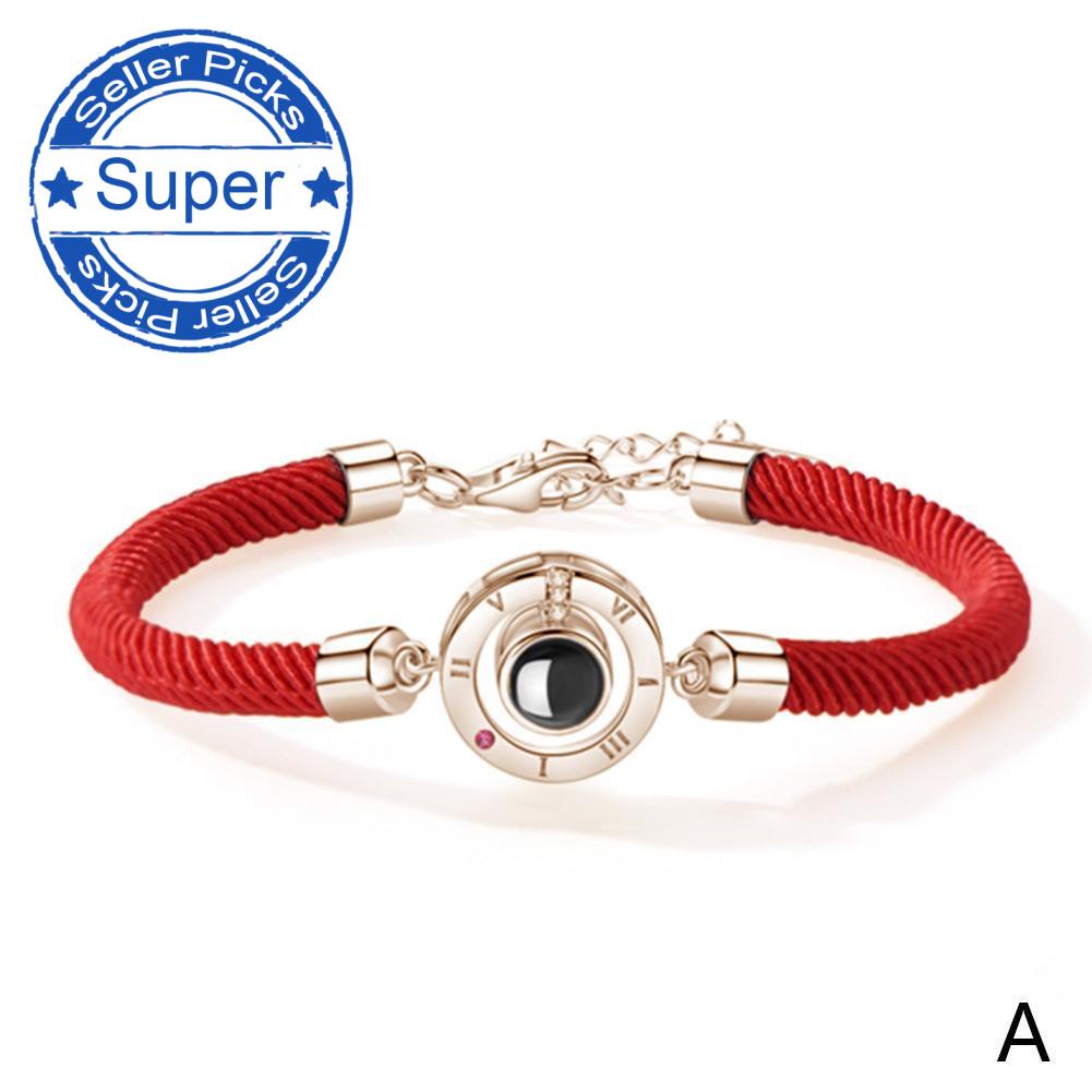 Vòng tay chỉ đỏ may mắn 100 cặp đôi cho nam và nữ A3D4