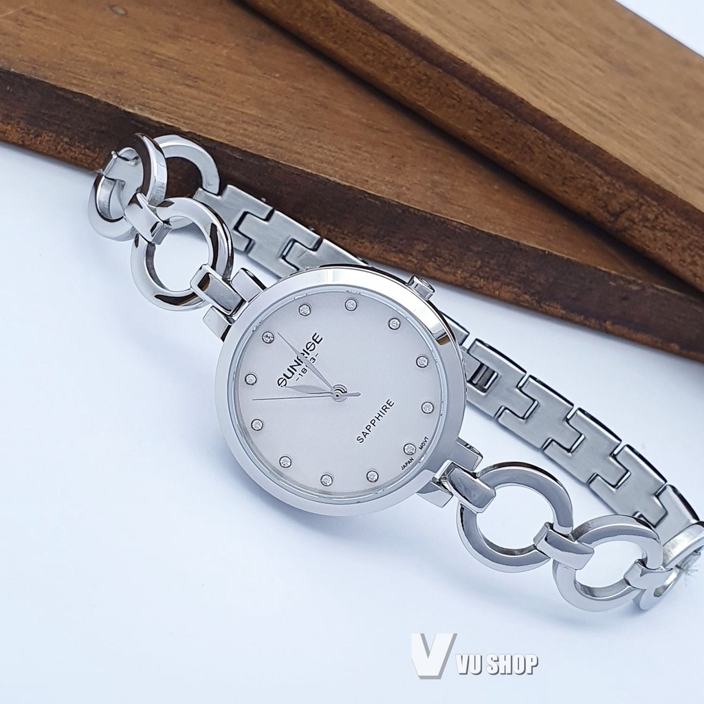 Đồng hồ nữ SUNRISE 9981SA Dạng lắc Chính hãng