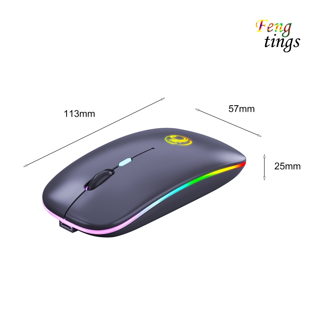 Chuột không dây Bluetooth Có Thể Sạc Lại IMICE E-1300