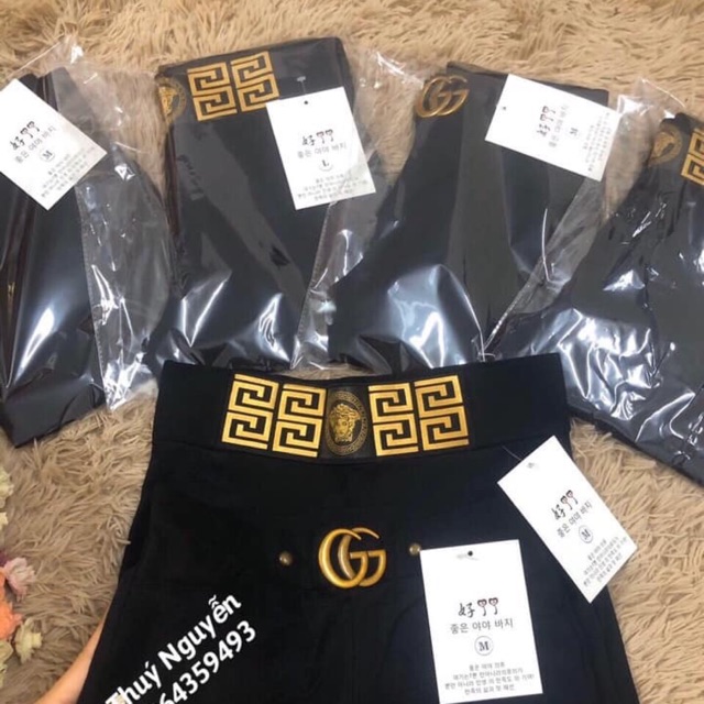 Quần tregging phối khuyên GG cao cấp