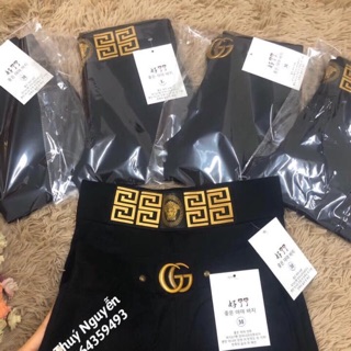 Quần tregging phối khuyên GG cao cấp