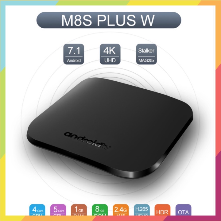 💯 Android TV box hỗ trợ 4K CPU Quad Core 64bit Android 7.1  - Euro Outlet